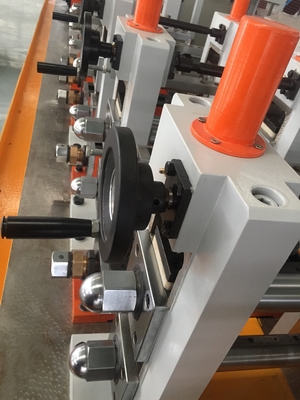 Linea automatica processo di fabbricazione del mulino di tubo di alta precisione ERW della metropolitana di acciaio senza cuciture